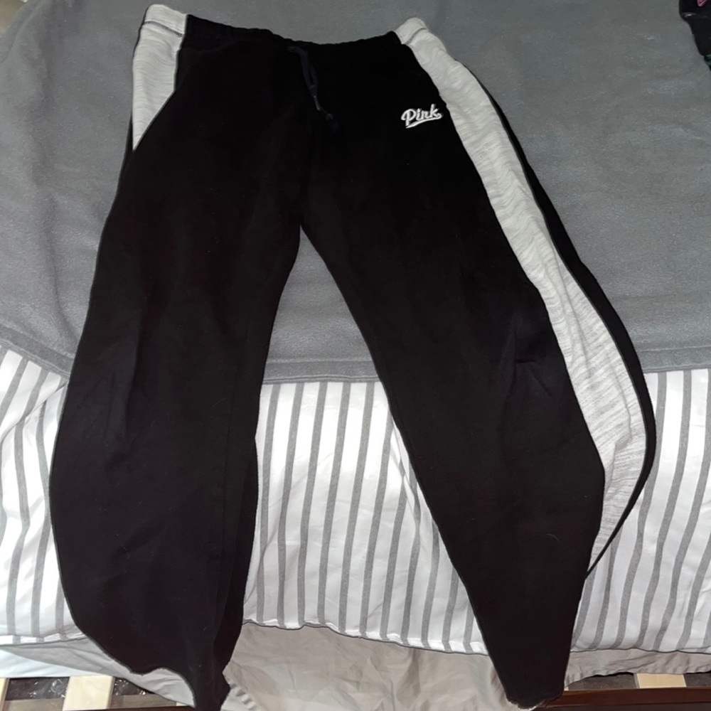 Pink Sweatpants.